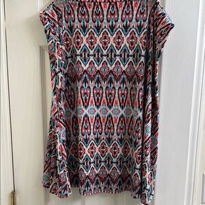 NWOT LuLaRoe Graphic Azure Skirt